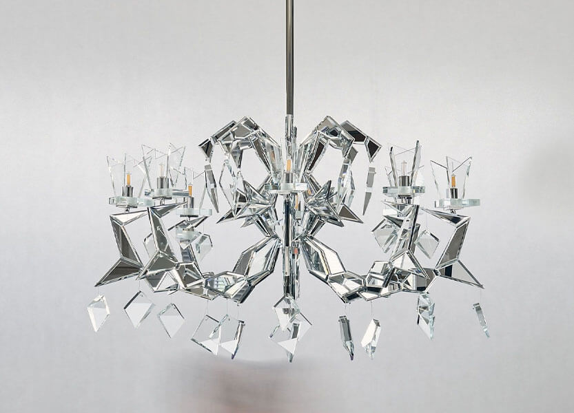 Cubi - cubistic chandelier