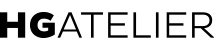 Black logo HG Atelier Design
